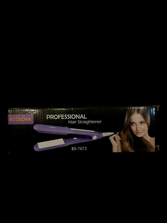 ECOSONA Professional Hair Straightener – ES-7672